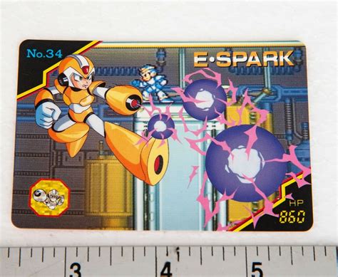 Mega Man Trading Cards .